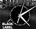 VinylShopUS - Chicago Illinois Skyline Vinyl Wall Clock Vintage Repurposed Record Black