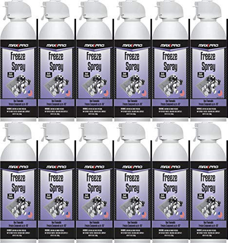 MAX Professional Freeze Spray Electronic Component Cooler Case of 12 (10oz)