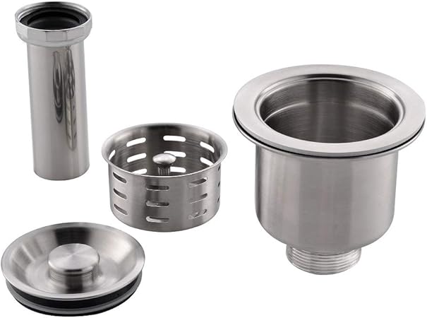 Appaso 3 5 Inches Kitchen Sink Drain Strainer With Removable Deep
