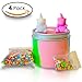 Unicorn Party Supplies Slime Containers Kit + 2 FREE UNICORN SQUISHY Magical Unicorn Fluffy Slime Putty Accessories Toys Pastel Rainbow colors that create Happy Satisfying Stress Relief HOURS OF FUN!