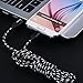 Micro USB Cable, 3 pcs 10ft/3M iChanko Nylon Braided High Speed Sync Quick Charging USB 2.0 Durable Metal Connector Cables for Samsung Galaxy, LG, HTC, Huawei and More (3 Pack Black)