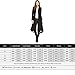 City In Left Women's Slim Long Dovetail Turn-Down Collar Trench Coat Gothic Clothing