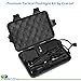 Premium LED Tactical Flashlight Kit, with Single Blade Folding Knife, Rechargeable Charger Included, Ultra Bright, Water Resistant Torch, Adjustable Focus, 5 Modes, Perfect for Travel!