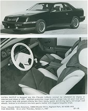 Chrysler lebaron салон