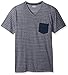 Levi's Men's Lentz Snow Jersey Stripe Pocket V-neck T-Shirt