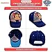 Nickelodeon Boys' Paw Patrol Baseball Cap - 2 Pack Chase, Marshall, Rubble Curved Brim Strap Back Hat (2T-7), Size 2-4T, Paw Patrol Blue/Red