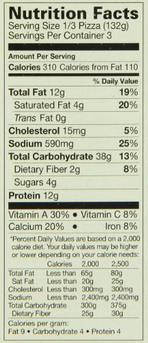3 Amys+Pizzas+Spinach+Pizza+Frozen