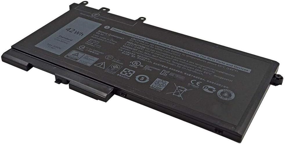 XITAIAN 11.4V 42Wh 3DDDG 03VC9Y 45N3J Replacement Laptop Battery for Dell Latitude 15 3520 3530 M3520 12 5280 E5280 14 5480 E5480 15 5580 E5580 Series - Image 3