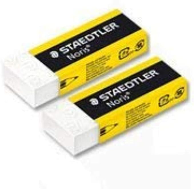 Staedtler Noris Eraser Twin Pack (526) Amazon.co.uk Office Products