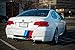 Chrome M Power Emblem Badge Sticker Decal For BMW