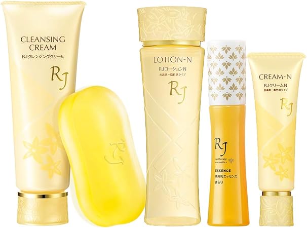 Amazon Rjスキンケアnタイプ5点セット Rjスキンケアソープ 薬用rjエッセンスさらりセット 普通肌 脂性肌タイプ 山田養蜂場 化粧水 通販