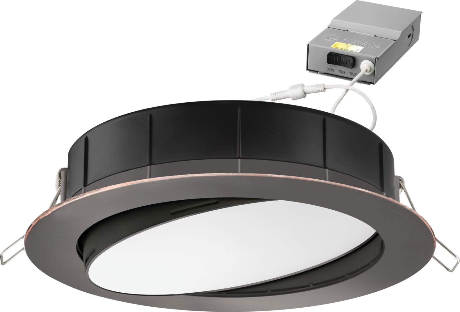 Lithonia Lighting WF6 ADJ 30K40K50K 90CRI ORB M6 Wafer Adjustable