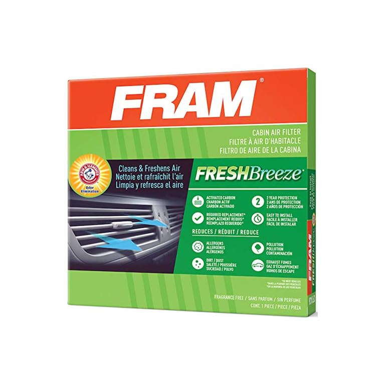 FRAM Fresh Breeze Cabin Air Filter with Arm & Hammer ...