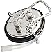 OneBom Lid for Beer Brew, Cornelius Keg Lid Stainless Steel with 20’’ Food Grade Silicon Tube & 2 Micron Diffusion Stone