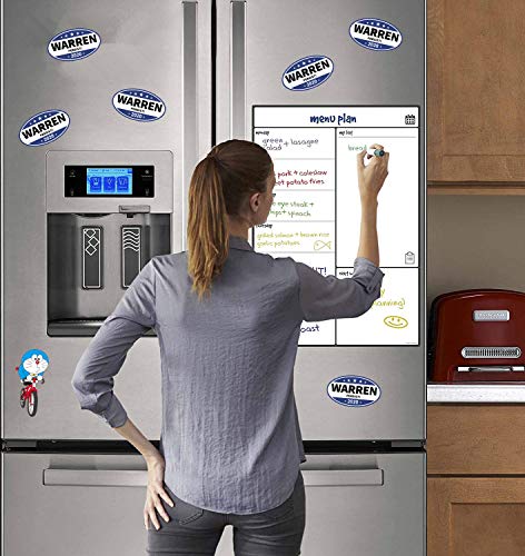 kortes 6 Pack Elisabeth Warren Magnet for 2020 President, Warren Magnetic Bumper Sticker for Patriot and Election Time, Stick on Cars, Refrigerator Etc - Persist, 6 X 3.5 Inch