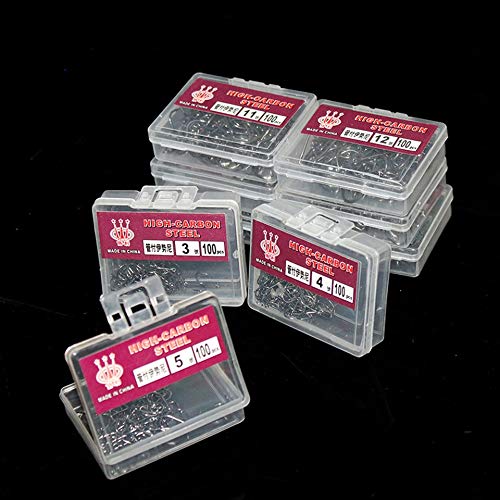 Esche di plastica 5 CUSHY 100PCS 1 Scatola in Acciaio Fishs Carp Fishing Jig Head Set Pesca Pesca Alta carbonTackle Pesca alla Carpa s Pesca