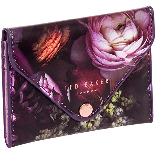 Ted Baker London Womens Card Holder Case w/ Mirror (Shadow Flora)