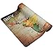 Mouse Pad Extended XXL Gaming Mouse Pad 900x400mm BIFY Large Waterproof Non-Slip Ruber Base World Map Desk Mat Office Work Mat Card Game Table Desk Cover Poker Mat (Yellow map)
