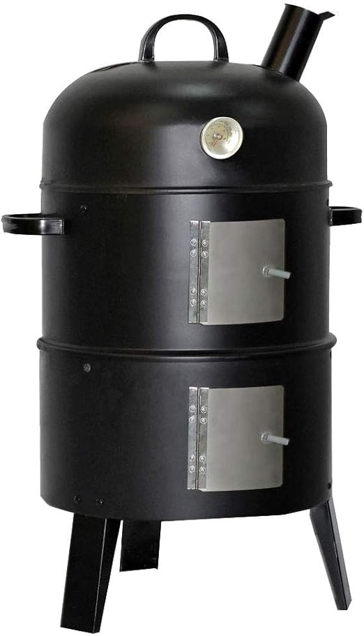 Unbekannt Holz Kohle Garten Grill Raucher Ofen Smoker Party Fleisch Fisch Barbecue Outdoor Harms 504016 Amazon De Garten