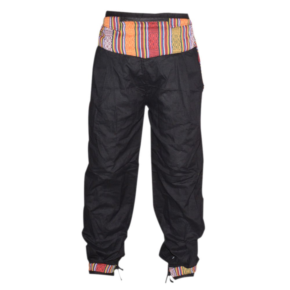 giabella unisex cotton harem pants (multicolour_free size)