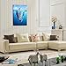 KREATIVE ARTS - Canvas Quotes Wall Art Success Inspiration Motivation Iceberg Poster Stretched Gallery Wraps Giclee Print Ready to Hang for Office and Home Decor 24x36inch