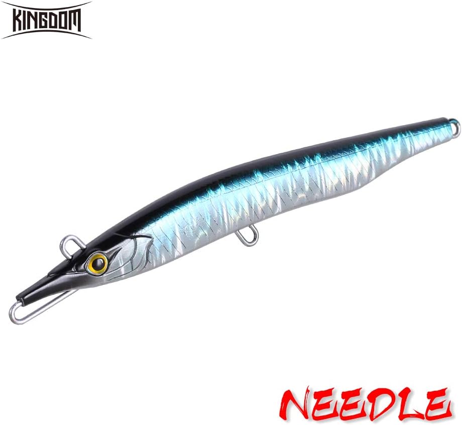 Kingdom Fishing Pencil Poppers Fishing Lures Saltwater Fishing Lure Set for Trout Fishing Lures for Bass Freshwater