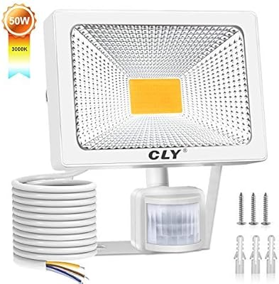 CLY 50W Foco LED Proyector,5000 Lúmenes de focos LED Exterior,IP66 ...