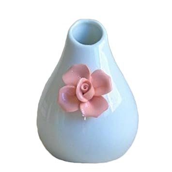 Amazon Com Wansan Ceramic Vases Elegant Small Bud Vase Ceramic