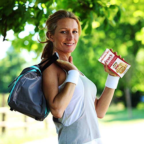 Bumble Bee Lunch On The Run Tuna Salad with Crackers Kit, 8.2 oz (Pack of 4) - Ready to Eat, Includes Crackers, Cookie & Peaches - Wild Caught Tuna - Shelf Stable & Convenient Source of Protein