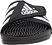 adidas Adissage Slides Sandal, Core Black/White/Black, 12 US Unisex Little Kid