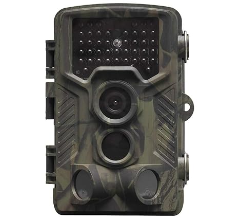 Denver WCT-8010 FullHD Wildkamera mit Bewegungssensor Display 12MP Tier Wild Überwachungskamera