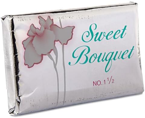 Sweet Bouquet Face and Body Soap, Foil Wrapped, Sweet Bouquet Fragrance, 1.5 oz. Bar - 500 bars per case, 1.5 ounce bar size.