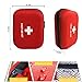 Small First Aid Kit, 127Pcs Mini Compact Travel Hard Case First Aid Kit Medical Trauma Kit Bag Includes Emergency Blanket, CPR Mask for Home, Car, School, Office, Outdoor Hiking, Camping, Survivalthumb 2