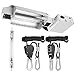 iPower 1000W Double Ended Grow Light System Kits for Indoor Plants includes 1000 Watt DE HPS Bulb and Adjustable Reflector and Digital Dimmable Ballast 240V