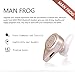 Bluetooth Headset Wireless Music Headset MAN FROG MF-EH102 Gold Universal Bluetooth Headphone for Smart Phone,PAD,Apple iPhone iPad Google Android Samsung Galaxy S5/S4/S3, Huawei, LG, PC Laptop, and Other Bluetooth Device Safe Driving Healthy
