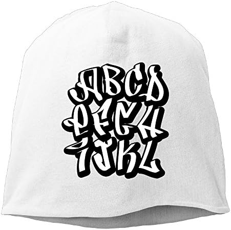 WLF Unisex Letters Fashion Soft Daily Beanie Hat Skull Cap