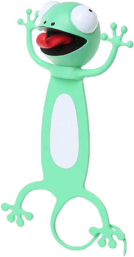Yuaierchen 3D Stereo Cartoon Animal Pattern Bookmark Ideal Student Kids Gift