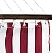 Best Choice Products Plush Quilted Double Hammock w/Spreader Bars - Red/White