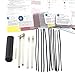 2 Drop Pull Tools, 2 Kistkas, 1 Beeswax, Wire, 5 Dyes Easter Egg Decorating Kit