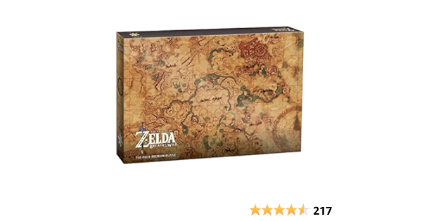 Breath Of The Wild Map Puzzle Usaopoly Zelda Breath Of The Wild Hyrule Map 750 Piece Puzzle | Art From  The Legend Of Zelda Breath Of The Wild Video Game| Official The Legend Of  Zelda Merchandise | Premium