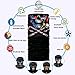 12-in-1 Magic Scarf，Skeleton Skull Flag Seamless Bandana, Face Mask,fishing mask, Thin Ski Mask, Neck Warmer Balaclava Bandana for Raves, Dust, Riding Bike, Motorcycle, Outdoor Activities (clown)