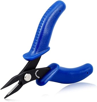 Amazon Co Jp Speedwox 平ヤットコ 先端が細い 細かい作業に ギザ無し 傷をつけずに加工 滑りにくいグリップ 平やっとこ 平ペンチ 小型 100mm バネ付 ビーズ アクセサリー工具 ワイヤークラフト 針金細工 手芸 ハンドメイド 初心者 手作り Diy 工具 ガーデン