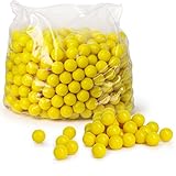 Veska V9010  High Grade Paintballs, .68 Caliber, Yellow, 500 Count