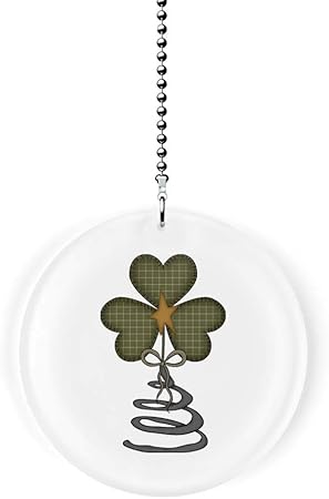 Primitive Americana Shamrock Fan Light Pull Amazon Com