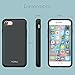 iPhone 7 Case, TORU [iPhone 7 Wallet Case Gold] Dual Layer Hidden Credit Card Holder ID Slot Card Case with Mirror for iPhone 7 (2016) / iPhone 8 (2017) - Gold