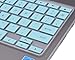 CaseBuy Keyboard Cover Compatible Samsung Chromebook Pro 12.3 inch XE510C24 XE510C25 XE513C24 / Samsung Chromebook Plus 12.3 inch XE513C24 Soft-Touch Protective Skin, Mint Green