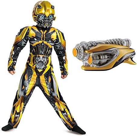 Transformers Bumblebee Children's Classic Muscle Costume Kit M