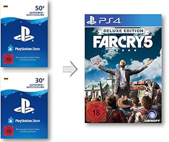 PSN Guthaben Aufstockung für Far Cry 5 Deluxe - PSN Guthaben Far Cry 5 Deluxe Edition | PS4 Download Code - deutsches Konto