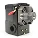 Interstate Pneumatics LF10-4H Pressure Switch - 1/4 inch FPT Four Port Bend Lever Switch 20 Amps 85-125 psi Fits Dewalt Hitachi Emglo Makita Porter Cable Ridgid Rolair Air Compressors