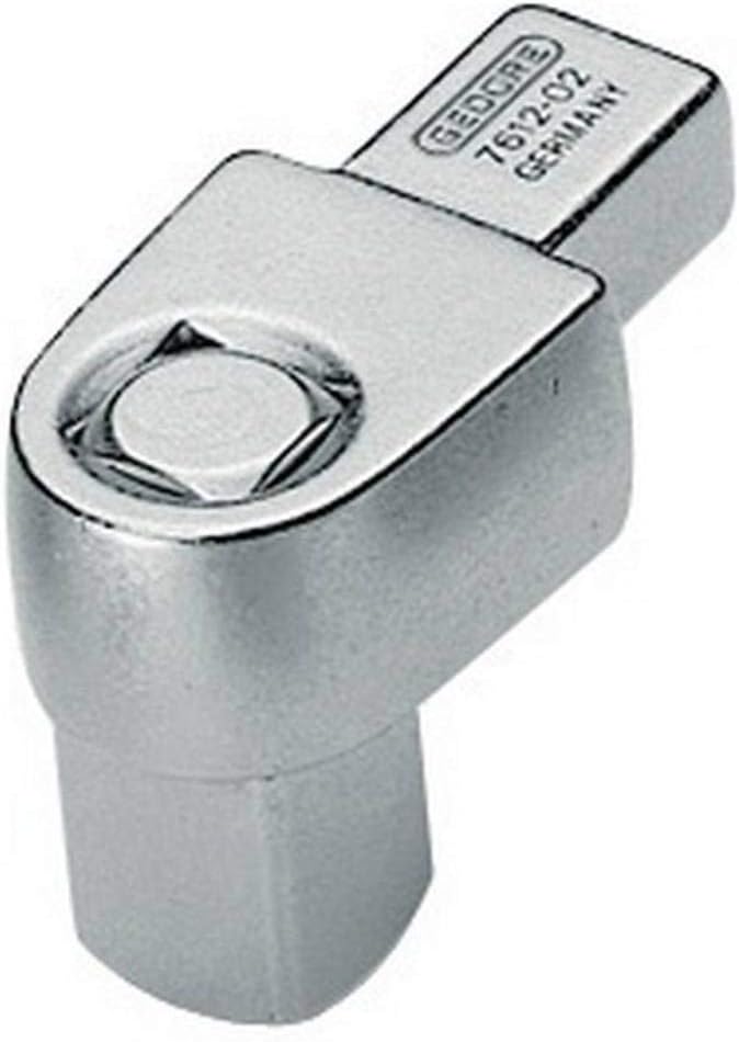 GEDORE Square Insert 1/4 Inch, SE 9 x 12, 7612-00, Silver, 1/4 Zoll/9 x 12